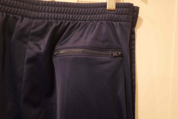 Nike Blue Yellow Athletic Tear Away Jogger Back Zip Pocket Pants Men Size XL - Picture 10 of 11